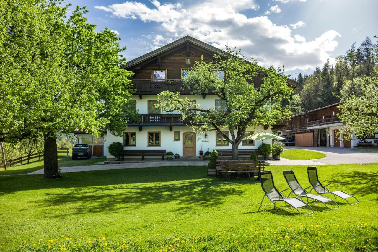 Villa Urlaub Am Bauernhof Windhaghof Kramsach Exterior foto
